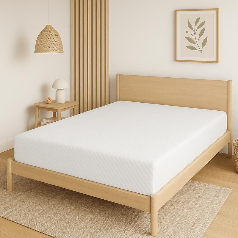 Lunara Gel Memory Foam Mattress, Twin/Full/Queen/King Size, Certipur-Us Certified, Medium Firm, Cooler Sleep, Soft, Washable, Enhances Circulation Breathability Comfortable Coolness Optimal Relief